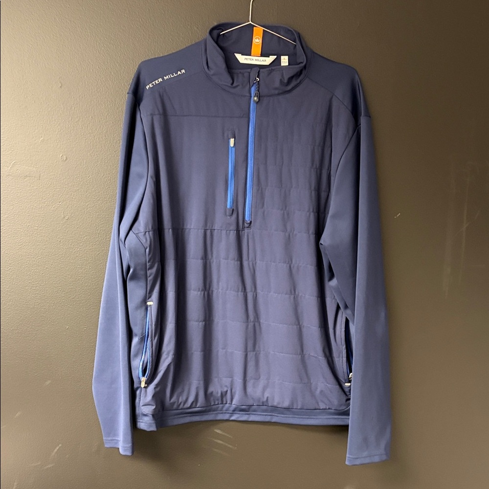 Peter Millar Men's Dark Gray Performance Jacket